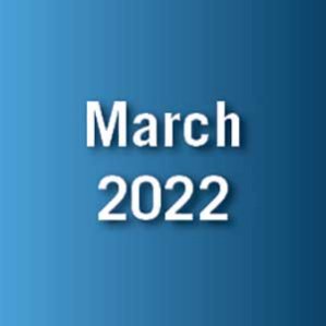 March 2022