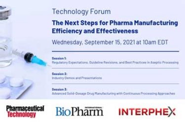 The Next Steps for Pharma Manufacturing Efficiency and Effectiveness