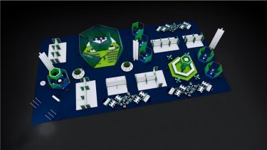 Contract & Outsourcing Exchange Floorplan